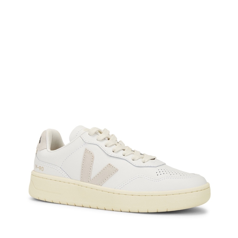 Veja V-90 Extra White & Natural Sneakers
